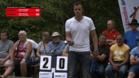 36. Deutsche Pétanque Meisterschaft Doublette 2016 1/2 Finale in Rockenhausen