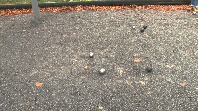 Boule übertreten
