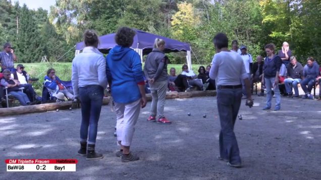 DM Frauen Halbfinale  BaW  8 vs Bay1