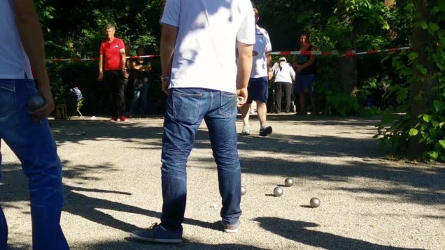 DM Triplette Karlsruhe 2015 Lara, Sascha und Vincent