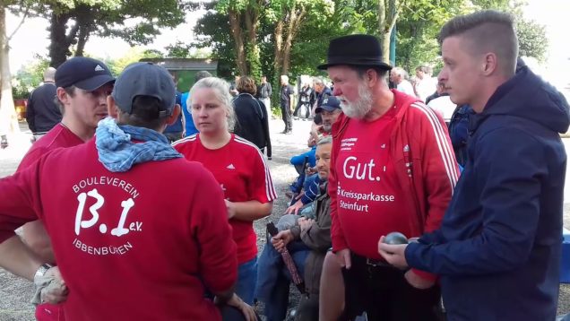 Petanque 2017 Bundesliga in Herxheim Regensburg vs Ibbenbüren Teil 2