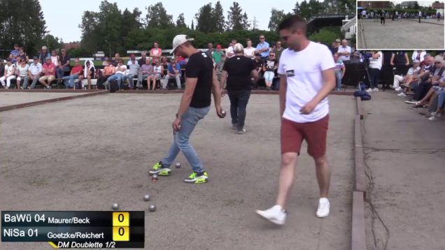 DM Doublette 2018 Halbfinale