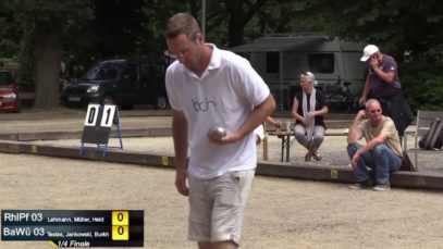 Halbfinale DM Triplette 2018