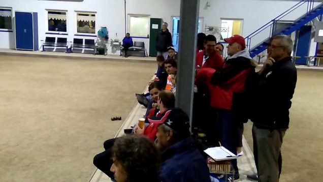 Petanque 2017 Bundesliga in Rastatt Regensburg vs Horb doublette mixte