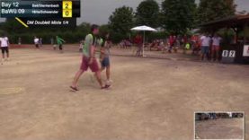 Viertelfinale DM Doublette Mixte 2018