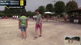 Viertelfinale DM Doublette Mixte 2018