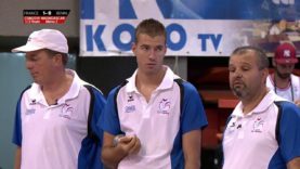 Pétanque Championnat du Monde Canada 2018 demi finale  France & Sénégal